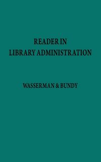 Produktbild: Reader in Library Administration