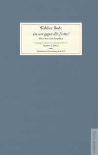 Produktbild: Immer gegen die Justiz!