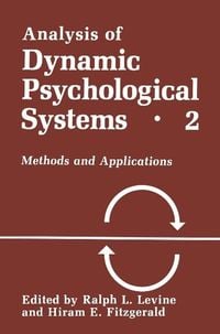 Produktbild: Analysis of Dynamic Psychological Systems