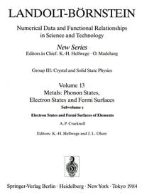 Produktbild: Electron States and Fermi Surfaces of Elements / Elektronenzust&auml;nde und Fermifl&auml;chen von Elementen