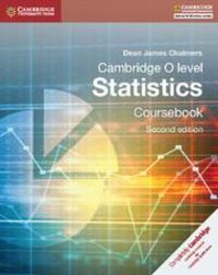 Produktbild: Cambridge O-Level Statistics Coursebook