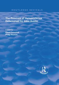 Produktbild: The Province of Jurisprudence Determined by John Austin