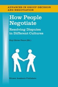 Produktbild: How People Negotiate