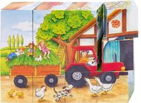 Bild vom Artikel Jahreszeiten auf dem Bauernhof (Würfelpuzzle) vom Autor 
