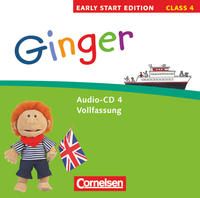 Produktbild: Ginger - Lehr- und Lernmaterial f&uuml;r den fr&uuml;h beginnenden Englischunterricht - Early Start Edition - Ausgabe 2008 - Band 4: 4. Schuljahr