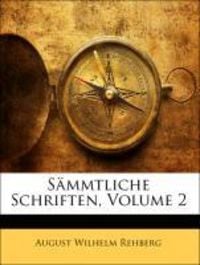 Produktbild: Rehberg, a: Ger-Smmtliche Schriften V02