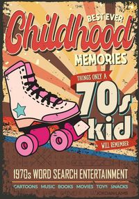 Produktbild: Best Ever Childhood Memories 1970s Word Search Entertainment