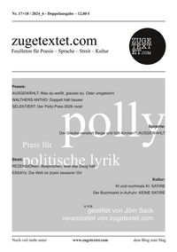 Produktbild: zugetextet.com - Literaturmagazin - Ausgabe 17/18 2024_6