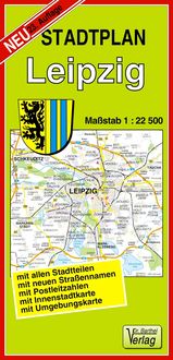 Produktbild: Stadtplan Leipzig