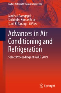 Produktbild: Advances in Air Conditioning and Refrigeration