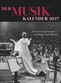 Produktbild: Der Musik Kalender Wochenkalender 2027