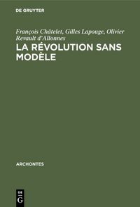 Produktbild: La r&eacute;volution sans mod&egrave;le