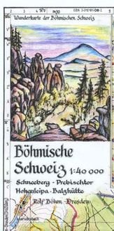 Produktbild: B&ouml;hm, R: B&ouml;hmische Schweiz 1:40000
