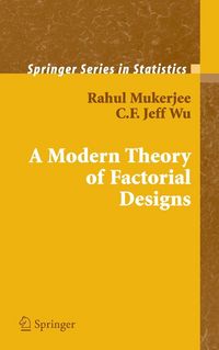 Produktbild: A Modern Theory of Factorial Design