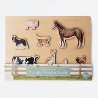 Produktbild: Farm Animals Wooden Puzzle