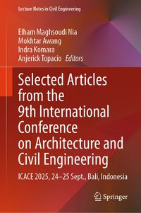Produktbild: Selected Articles from the 9th International Conference on Architecture and Civil Engineering
