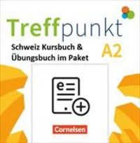 Produktbild: Treffpunkt Schweiz Kursbuch und &Uuml;bungsbuch A2 im Paket inkl. E-Books