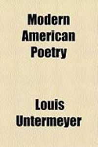 Produktbild: Modern American Poetry