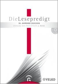 Produktbild: Die Lesepredigt, Perikopenreihe II / Die Lesepredigt 2025/2026