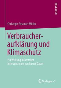 Produktbild: Verbraucheraufkl&auml;rung und Klimaschutz
