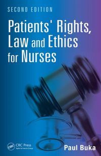 Produktbild: Buka, P: Patients' Rights, Law and Ethics for Nurses
