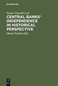 Produktbild: Central banks' independence in historical perspective