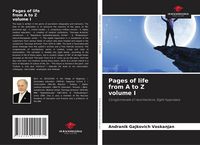Produktbild: Pages of life from A to Z volume I