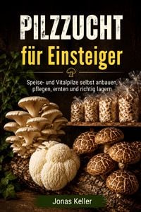 Produktbild: Pilzzucht f&uuml;r Einsteiger: Speise- und Vitalpilze selbst anbauen, pflegen, ernten und richtig lagern