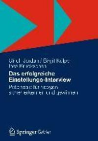 Produktbild: Das erfolgreiche Einstellungs-Interview