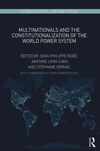 Produktbild: Multinationals and the Constitutionalization of the World Power System