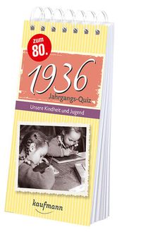 Produktbild: Jahrgangs-Quiz 1936