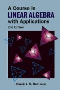 Produktbild: Course in Linear Algebra with Applications, a (2nd Edition)
