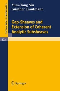 Produktbild: Gap-Sheaves and Extension of Coherent Analytic Subsheaves