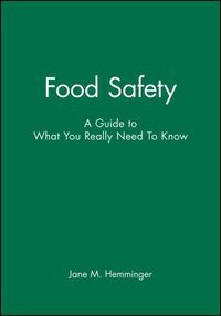 Produktbild: Hemminger, J: Food Safety