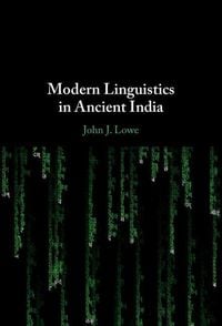 Produktbild: Modern Linguistics in Ancient India