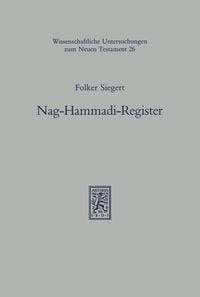 Produktbild: Nag-Hammadi-Register