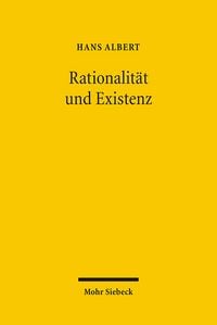 Produktbild: Rationalit&auml;t und Existenz