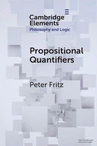 Produktbild: Propositional Quantifiers