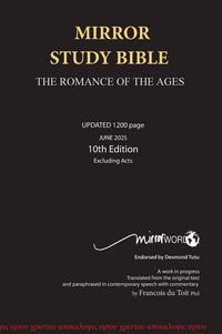 Produktbild: Mirror Study Bible 10th Edition 1200 page Hardcover Updated JUNE 2025 [Excluding Acts] 7 X 10 Inch, Wide Margin.
