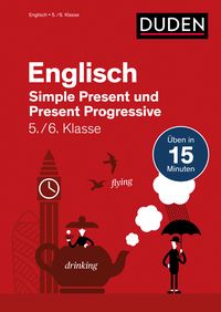 Produktbild: Englisch in 15 Min - Simple Present und Present Progressive 5./6. Klasse
