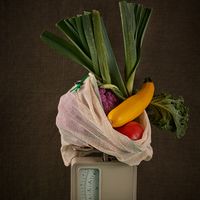 Obst- und Gemüsebeutel, 6er Set