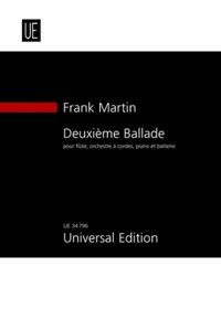 Produktbild: Deuxi&egrave;me Ballade f&uuml;r Fl&ouml;te, Streichorchester, Klavier, Pauken und Schlagzeug