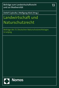 Produktbild: Landwirtschaft und Naturschutzrecht