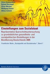 Produktbild: Einstellungen zum Sozialstaat
