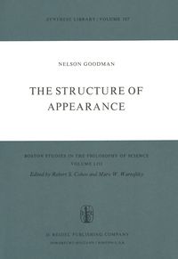 Produktbild: The Structure of Appearance