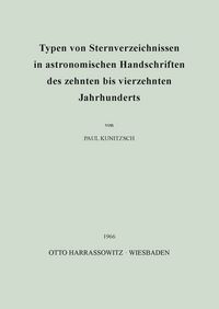 Produktbild: Typen von Sternverzeichnissen in astronomischen Handschriften des zehnten bis vierzehnten Jahrhunderts