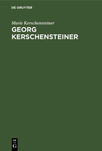 Produktbild: Georg Kerschensteiner