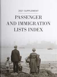 Produktbild: Passenger & Immigration Lists Index Supplement 2021