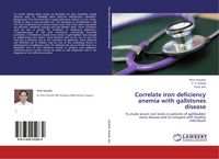Produktbild: Correlate iron deficiency anemia with gallstones disease