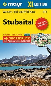 Produktbild: Mayr Wanderkarte Stubaital XL 1:30.000